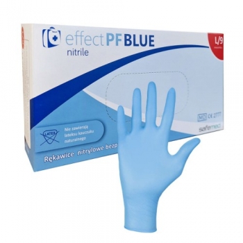 Rękawiczki nitrylowe bezpudrowe EPFB S-M-L-XL
