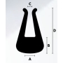 Profil PE U Extra Padding 15-25 /90m/